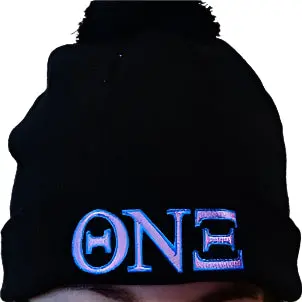 Theta Nu Xi Pom Pom Beanie 1