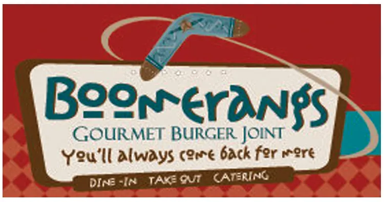 Boomerang's Gourmet Burger Joint 1