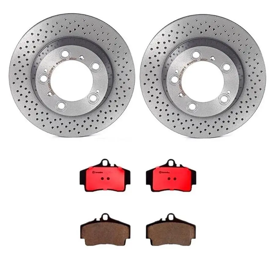 Brembo Kt00B02 Brake Pad And Rotor Kit 1