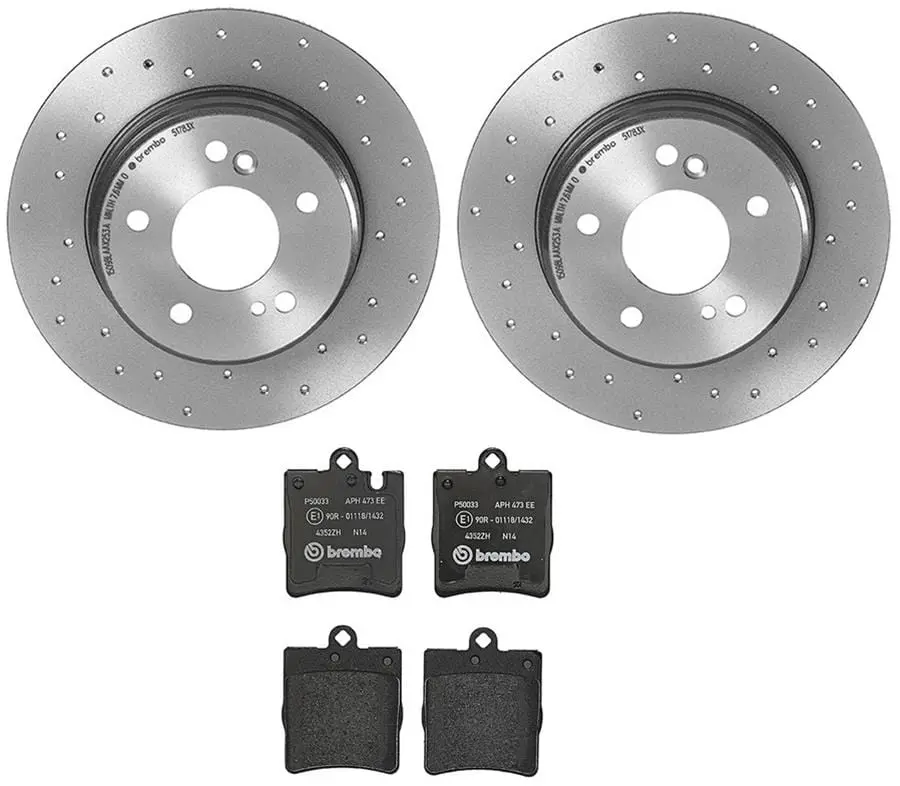 Brembo Ktx Series Brake Pad And Rotor Kit For High-Performance Stopping – Ktx4028 1