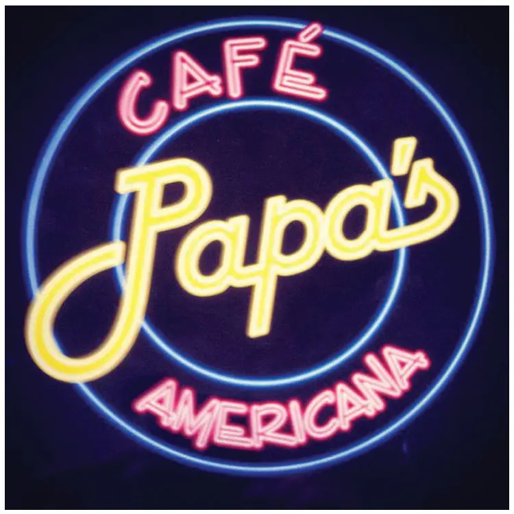 Cafe Papas Americana 1