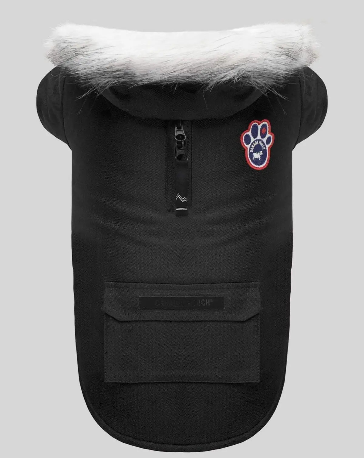 Winter Wilderness Dog Parka In Black (Final Sale) 1