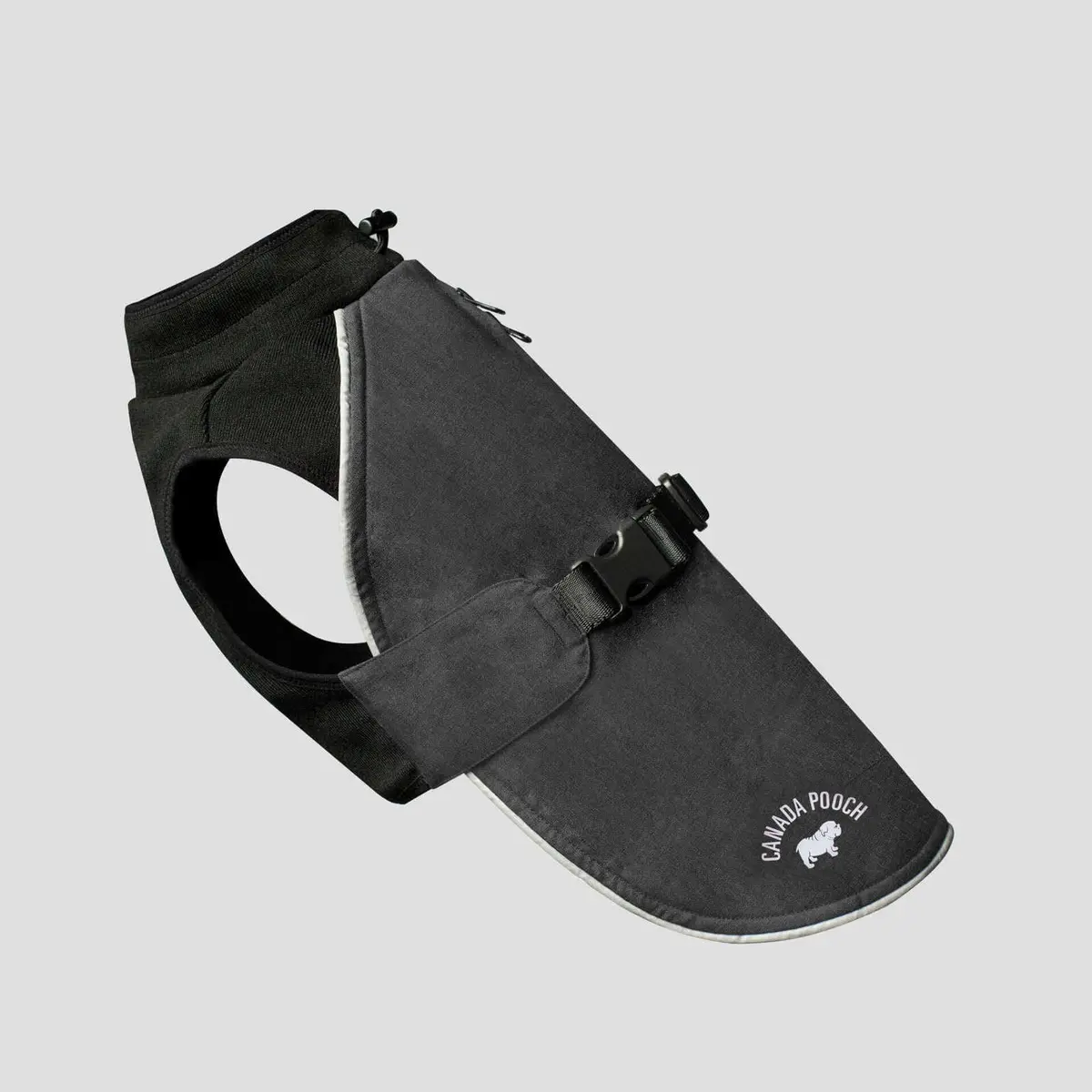 Canada Pooch | The Expedition Coat In Charcoal (Big Dog Sale) 1