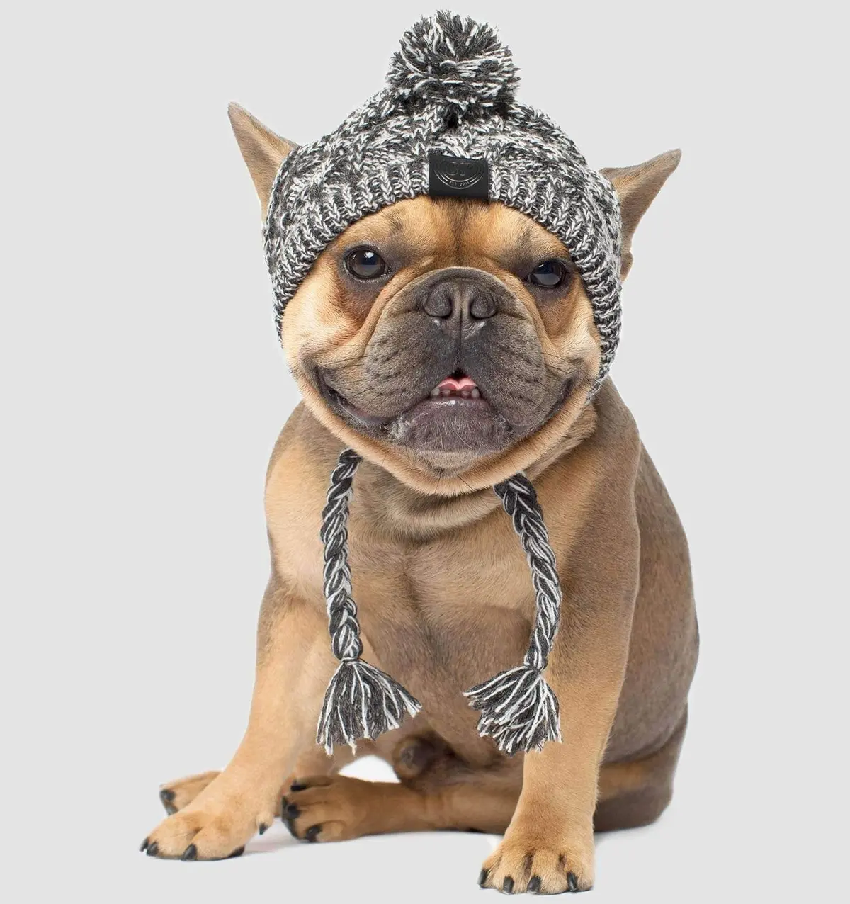 Polar Pom Pom Hat In Charcoal (Final Sale) 1