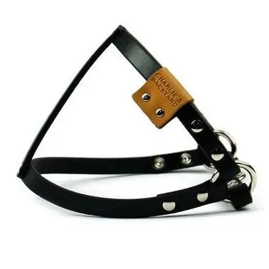 Charlie's Backyard | Leather Harness In Black 1