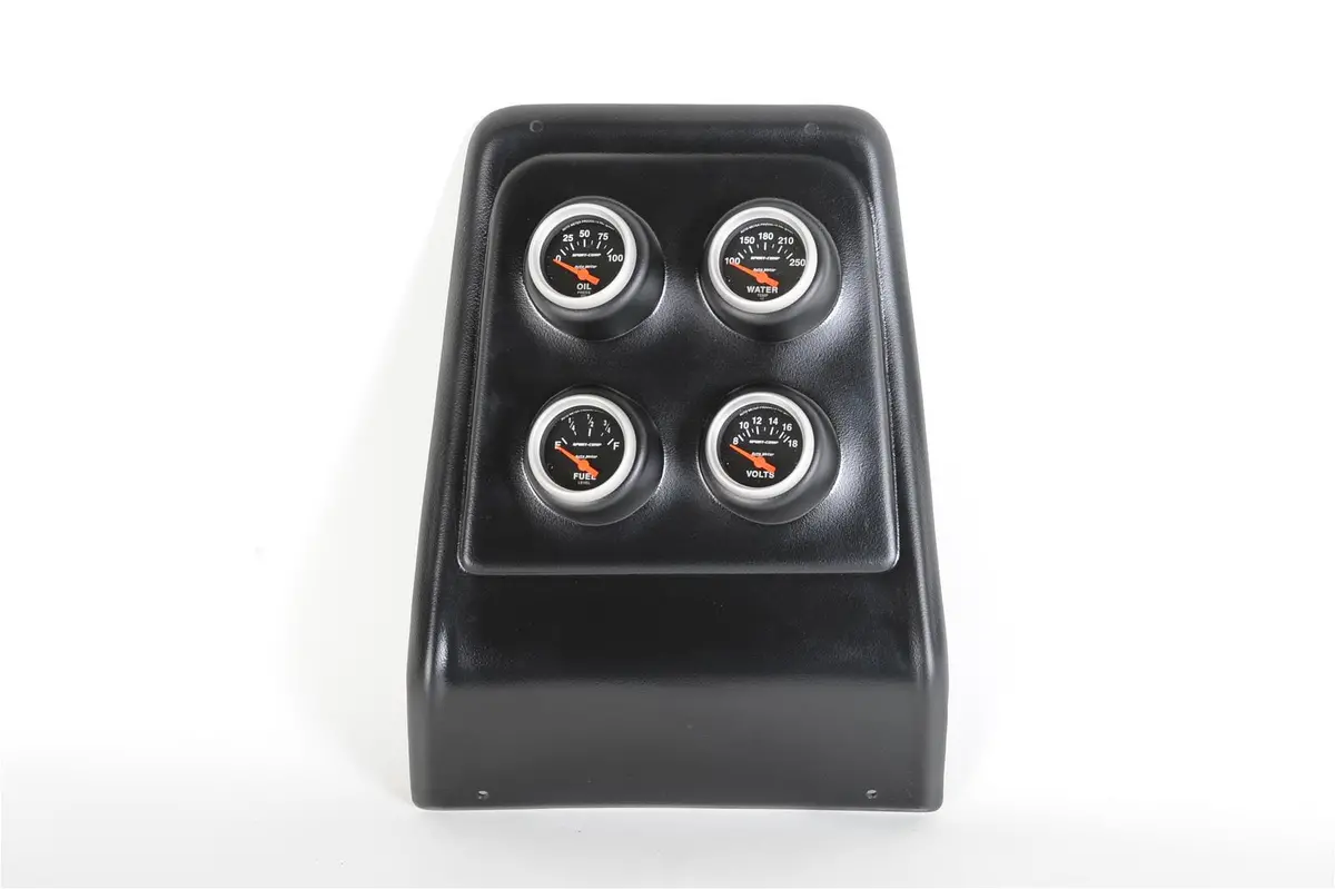 Classic Thunder Road 410670141 Dash Panel With Integrated Autometer Gauges – Custom Fit For Muscle Cars 1