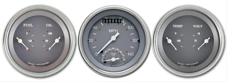 Classic Instruments Sg34Slc Sg-Series Analog Gauge Set 1