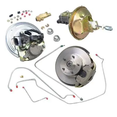 Classic Performance Disc Brake Conversion Kit For Chevy Midsize Cars – Stock Spindle Design (67Cbk-S) 1