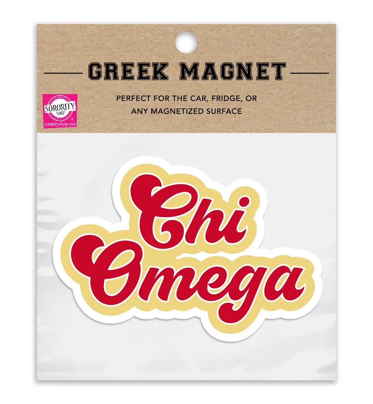 Chi Omega Retro Magnet 1