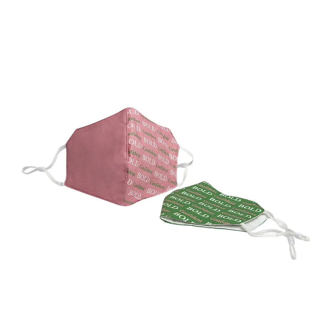 Alpha Kappa Alpha Hemp Face Masks- Two Pack - Discontinued 1