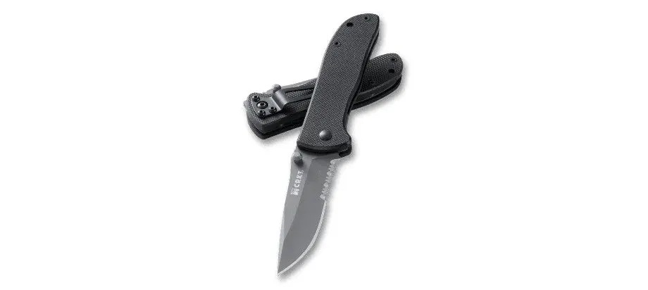 Crkt Black Serrated Drifter Knife 1