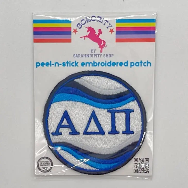 Alpha Delta Pi Colorful Peel & Stick Patch 1
