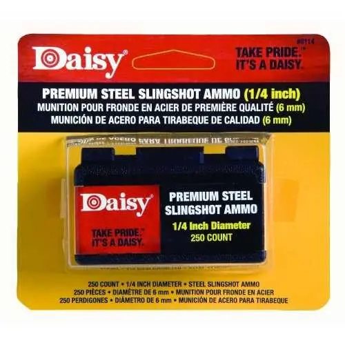 Daisy 1/4 Inch Slingshot Pellets 250Pcs 1