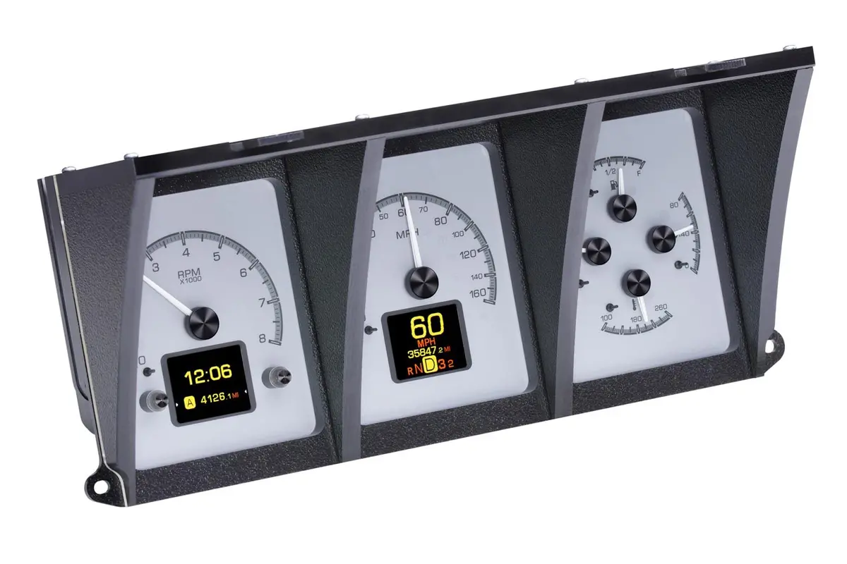 Dakota Digital Hdx-73F-Pu-S Analog Gauge System – Direct-Fit Hdx Series For Pickup Trucks 2