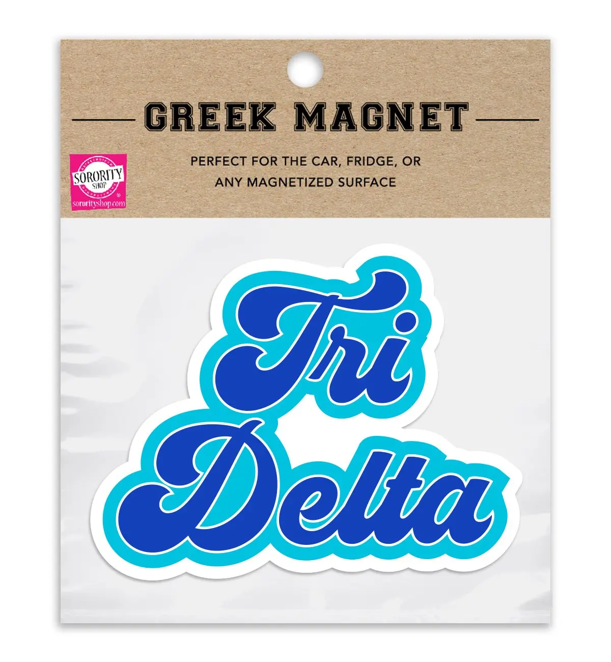 Delta Delta Delta Retro Magnet 1