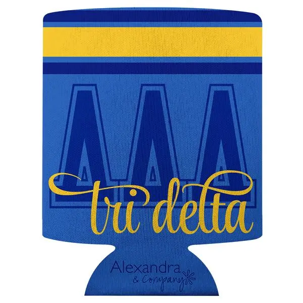 Delta Delta Delta Coozie 1