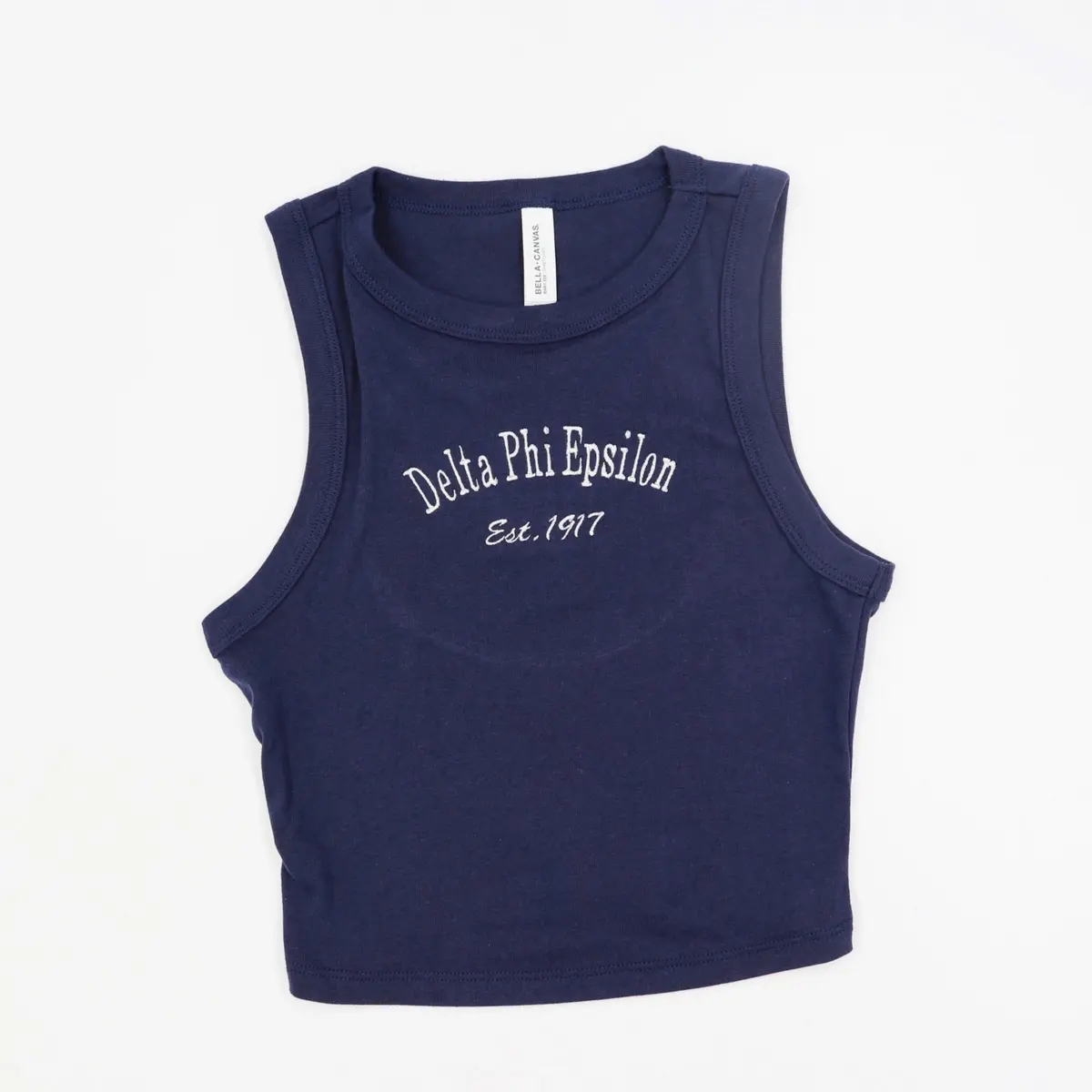 Delta Phi Epsilon Classic Crop Tank 1