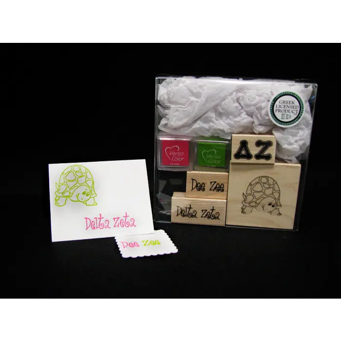 Delta Zeta Rubber Stamp Kit 1