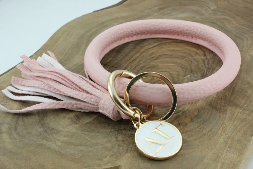 Delta Gamma Keychain Bangle 1