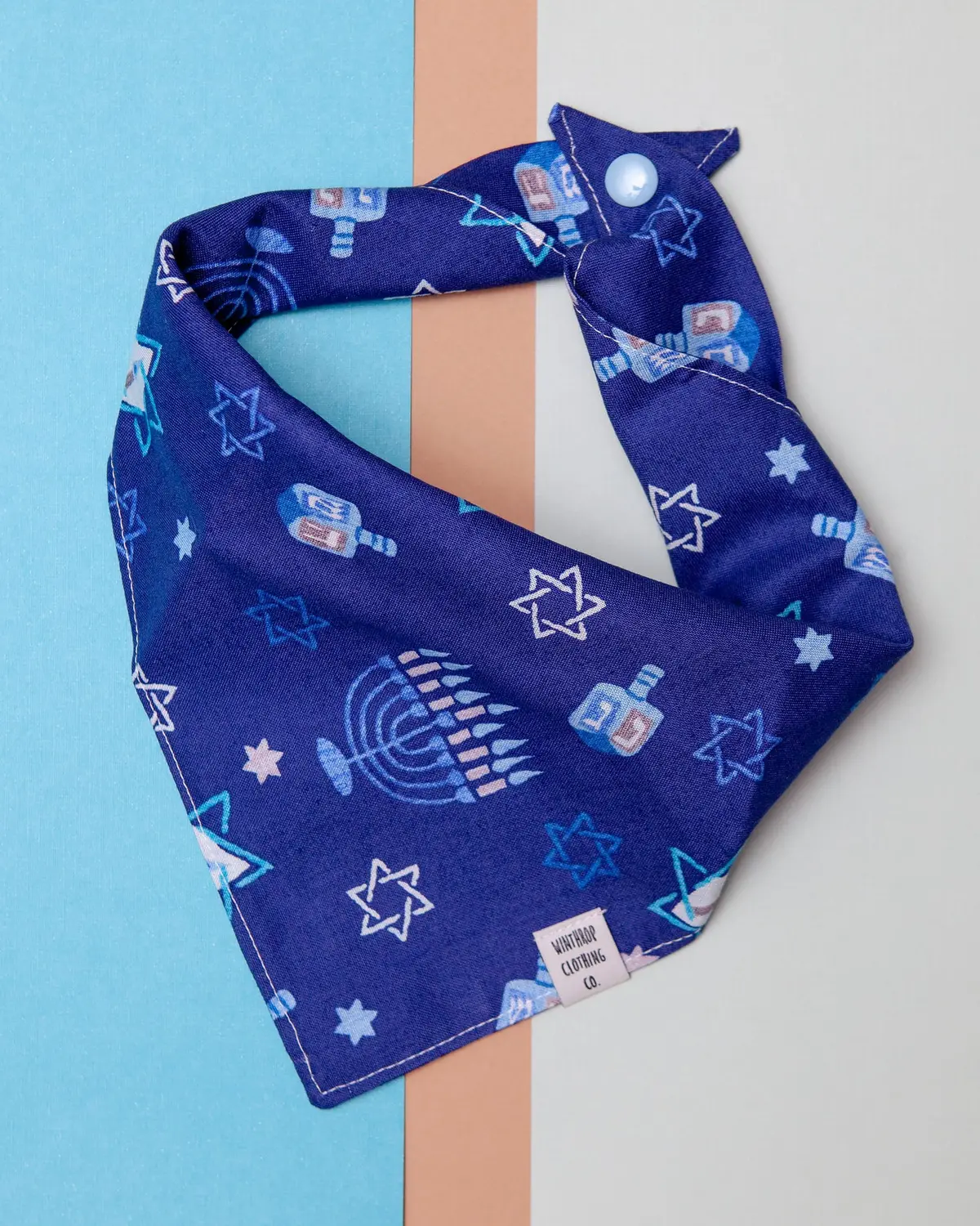 Yappy Hanukkah Dog Bandana << Final Sale >> 1