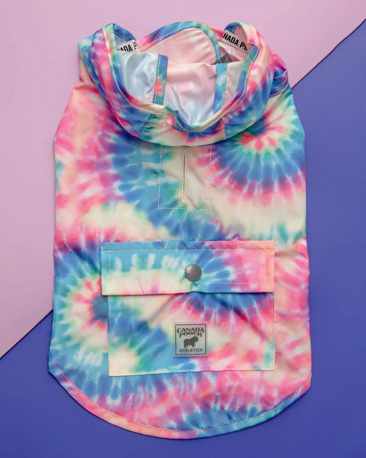 Pick Me Dog Poncho In Tie Dye (Final Sale) 1