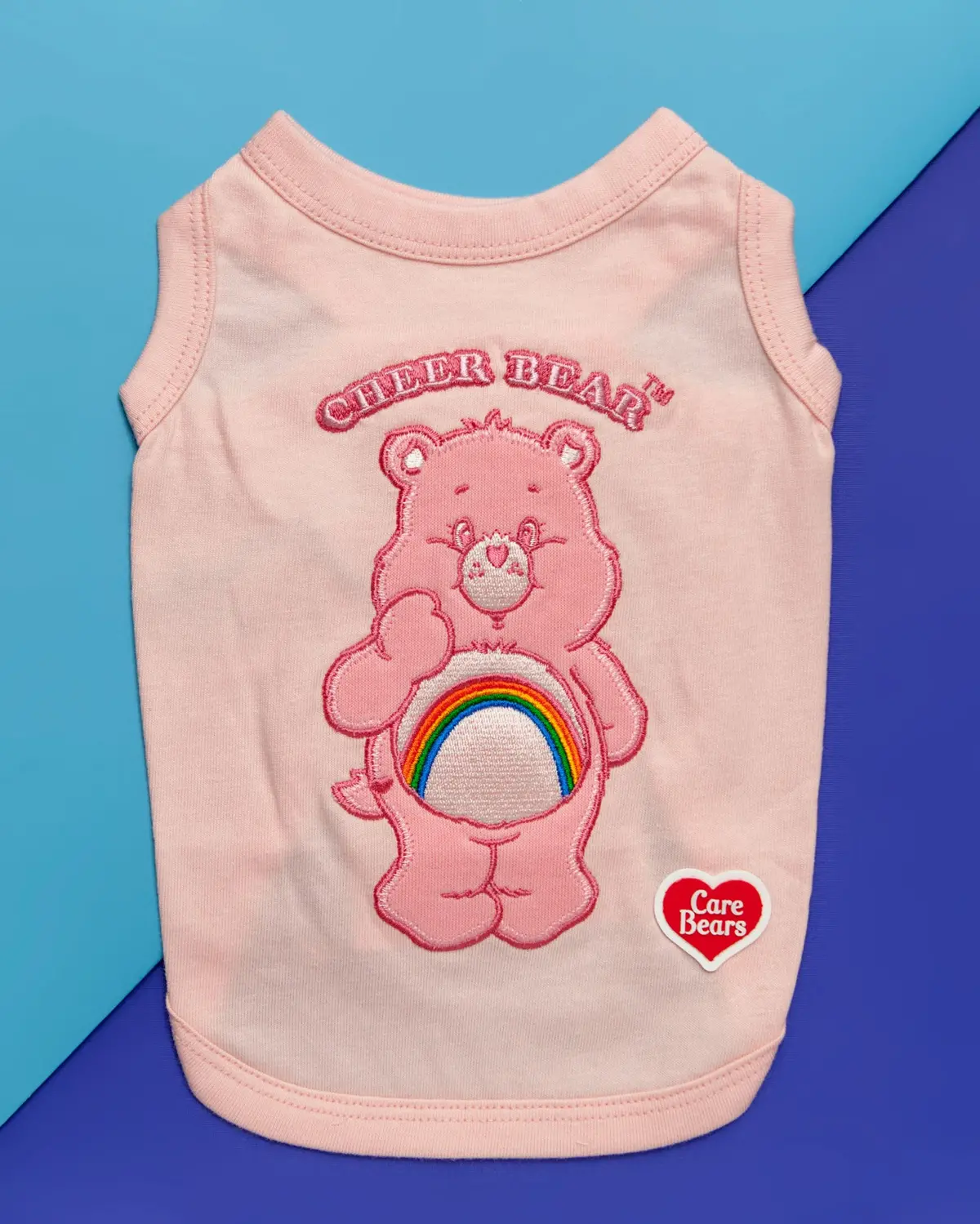 Care Bear Sleeveless Tank Top - Cheer Bear In Pink (Final Sale) 1