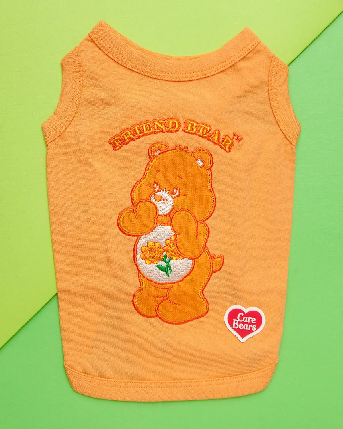 Care Bear Sleeveless Tank Top - Friend Bear In Peach (Final Sale) 1