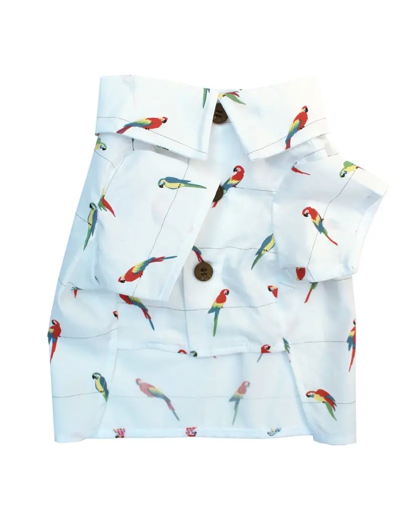 Dog Threads | Birds Of Paradise Bbq Shirt 1