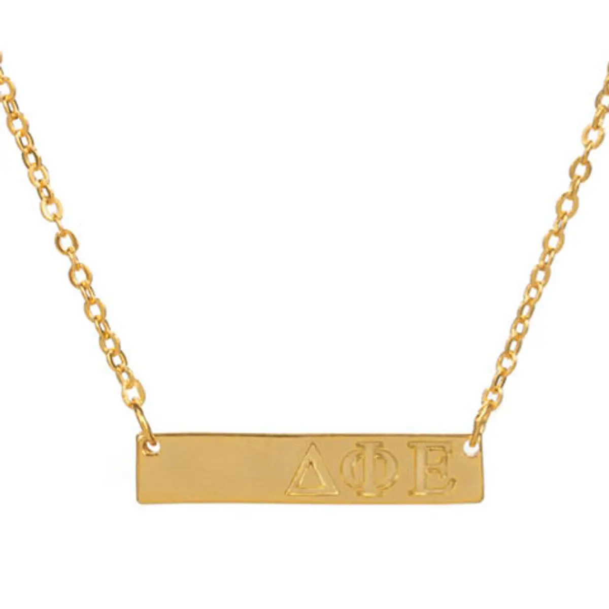 Delta Phi Epsilon Bar Necklace 1