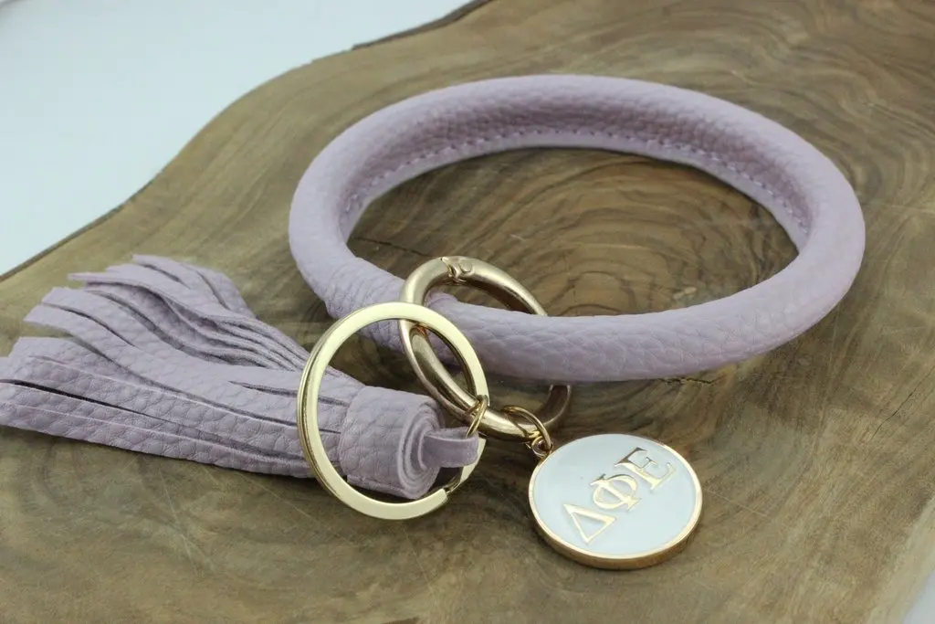 Delta Ph Epsilon Keychain Bangle 1