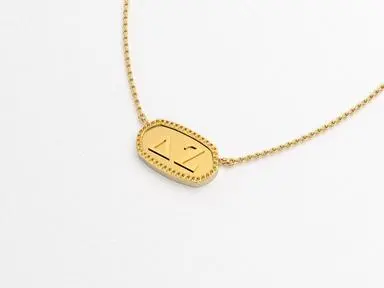 Delta Zeta Athena Necklace 1