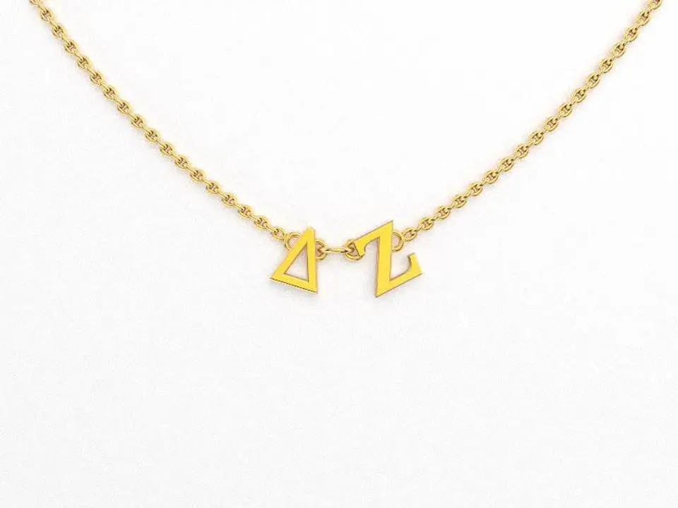 Delta Zeta Phoebe Greek Necklace 1