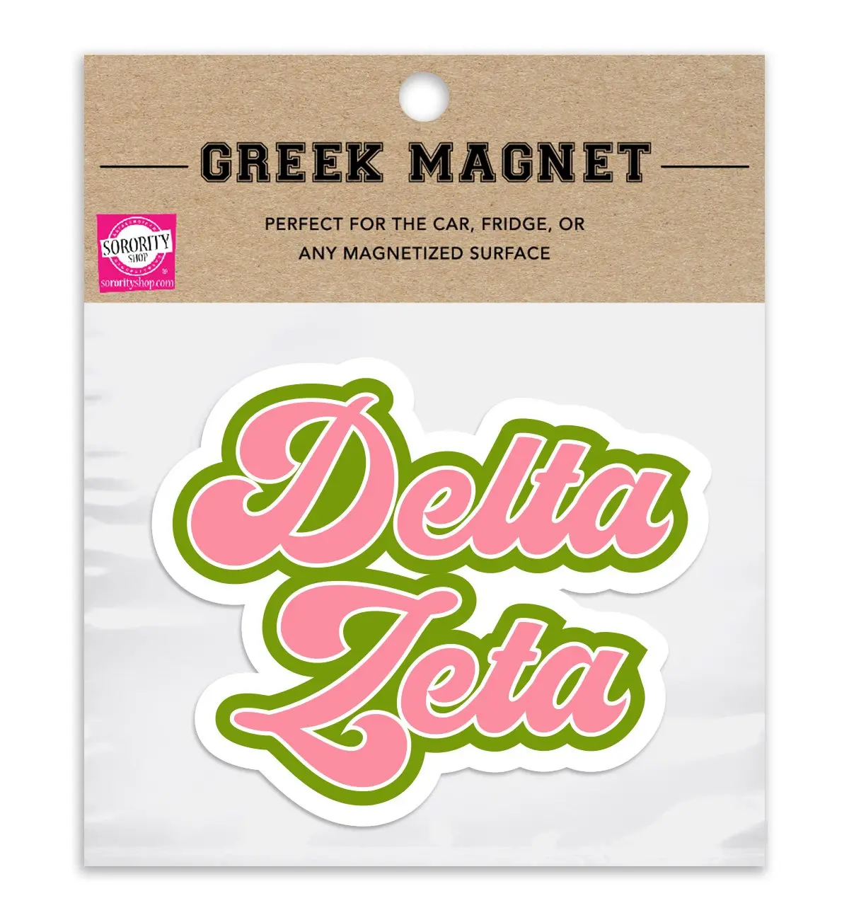 Delta Zeta Retro Magnet 1