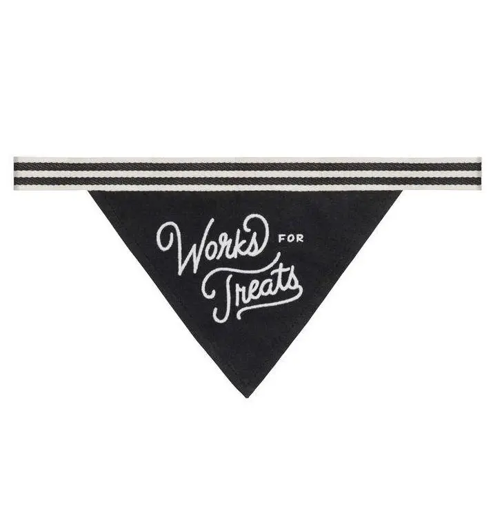 Easy Tiger | Works For Treats Bandana 1