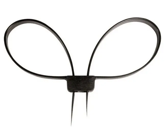 Emergency Plastic Double Locking Hand Cuff 1