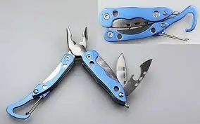 Enlan Multi-Tool 7 Function Carabiner (Blue) 1