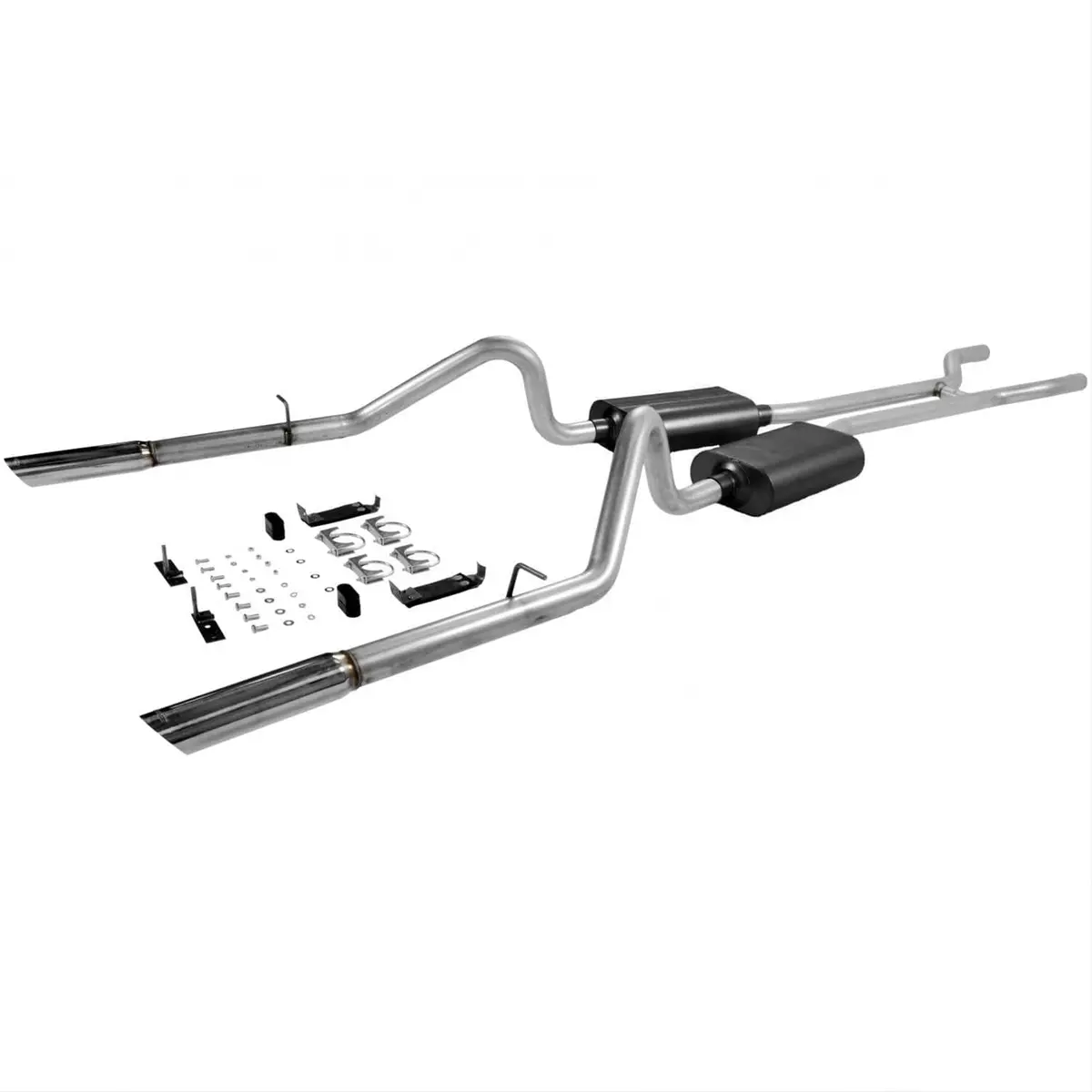 Flowmaster American Thunder Cat-Back Exhaust System – Universal Fit (Model 17289) 1