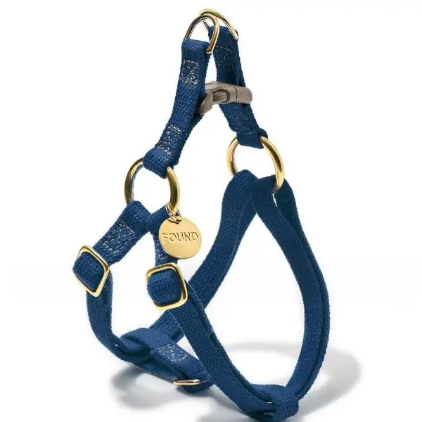 Found My Animal | Cotton Webbing Harness In Indigo 1
