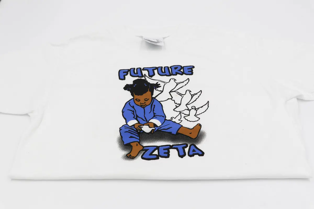 Zeta Phi Beta "Future Zeta" White Tee 2 1