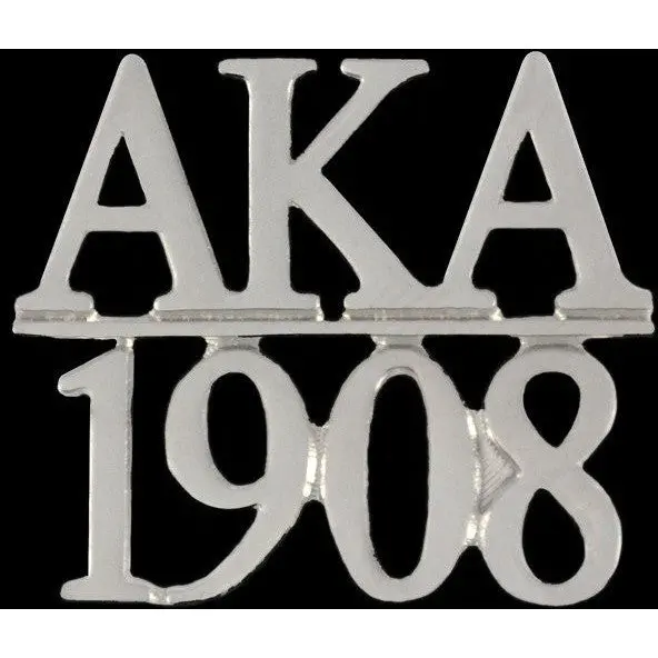 Alpha Kappa Alpha Chapter Bar Lapel Pin 1