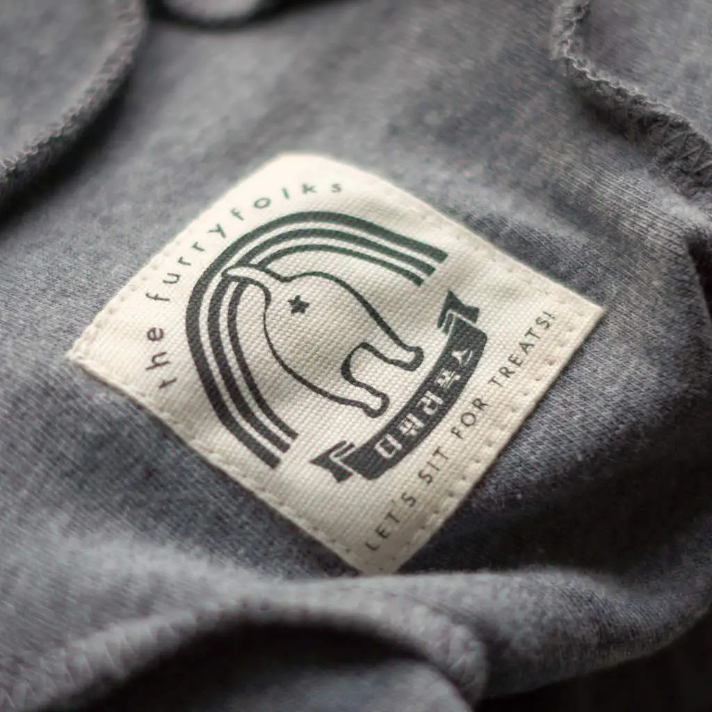 The Furryfolks | High Neck Tee In Grey 7