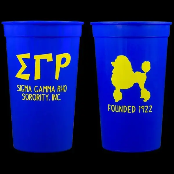 Sigma Gamma Rho 22Oz Stadium Cup 1