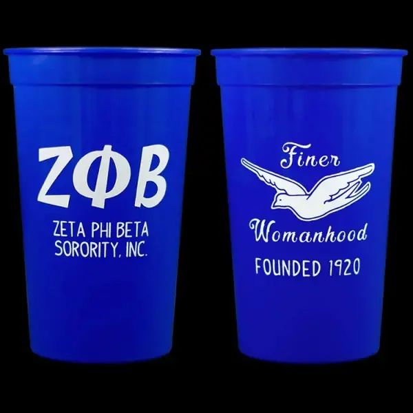 Zeta Phi Beta 22Oz Stadium Cup 1