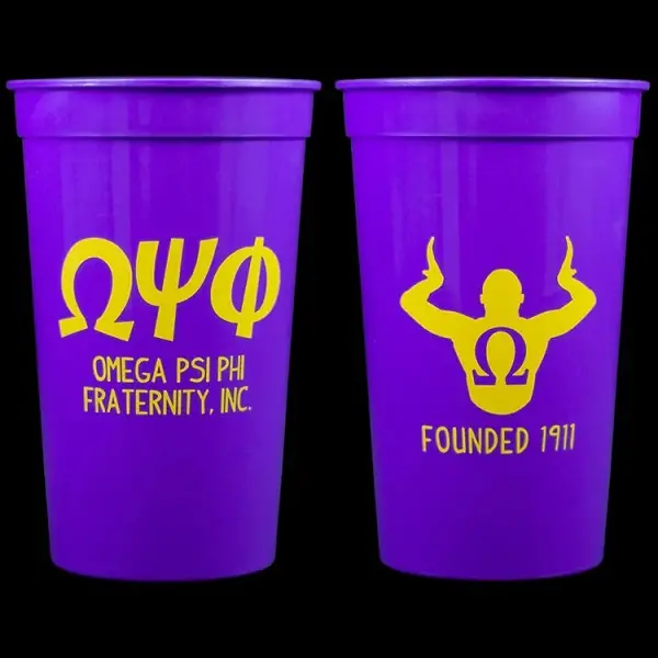 1911 Purple And Old Gold  22Oz Stadium Cup 1