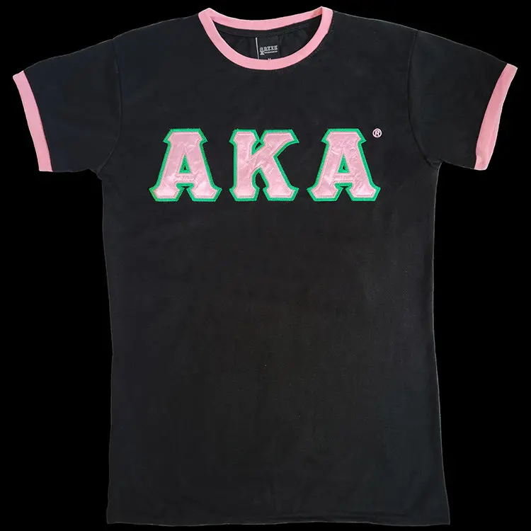 Alpha Kappa Alpha Ringer Tee 1