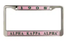 Alpha Kappa Alpha Metal License Frame 2
