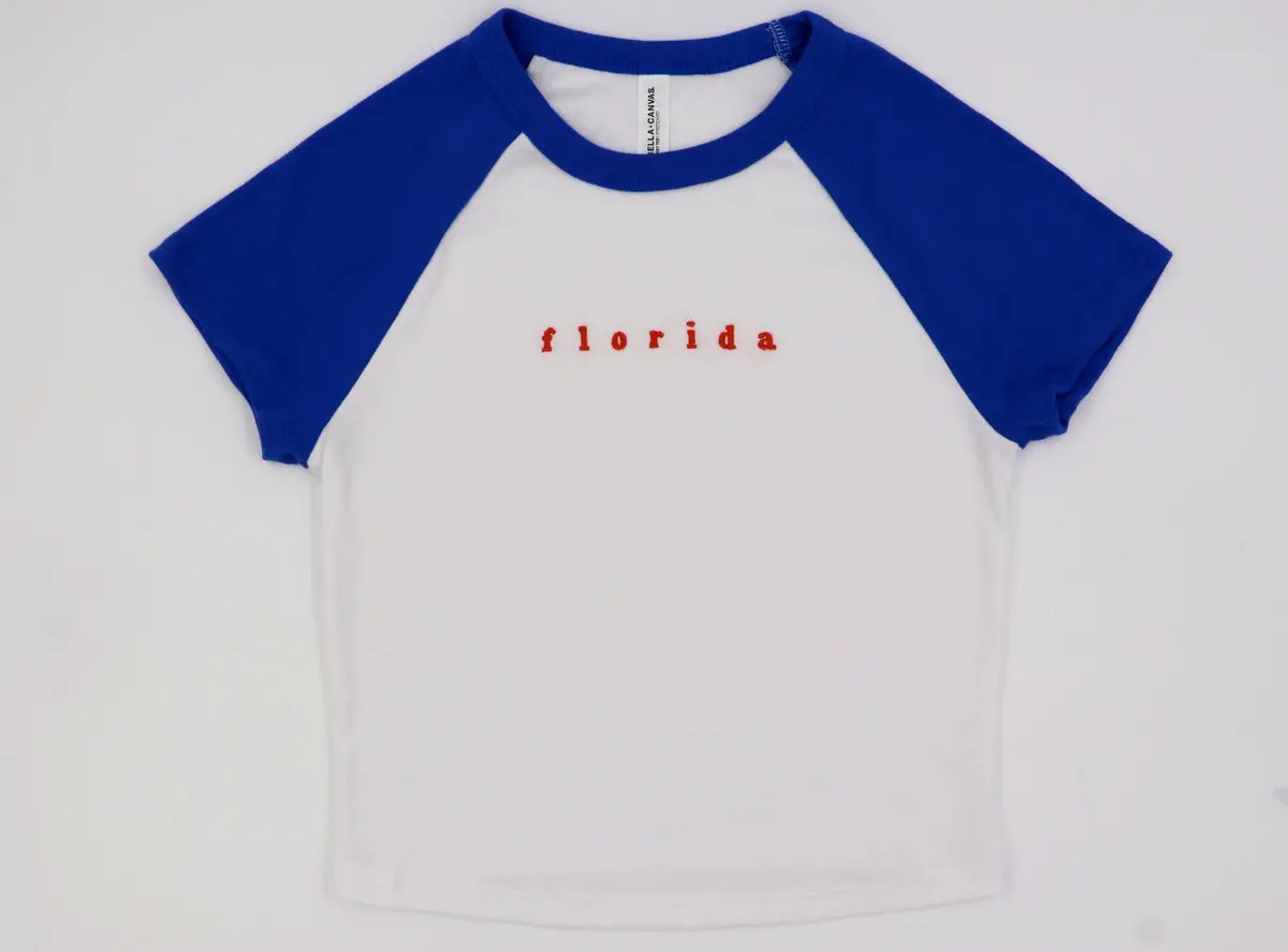 Game Day Ladies Raglan Baby Tee 1