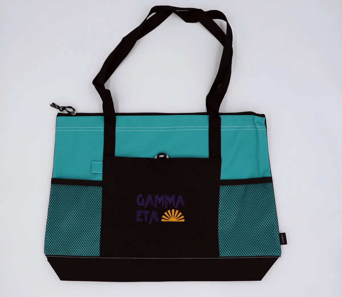 Gamma Eta Gemline Zippered Tote 1