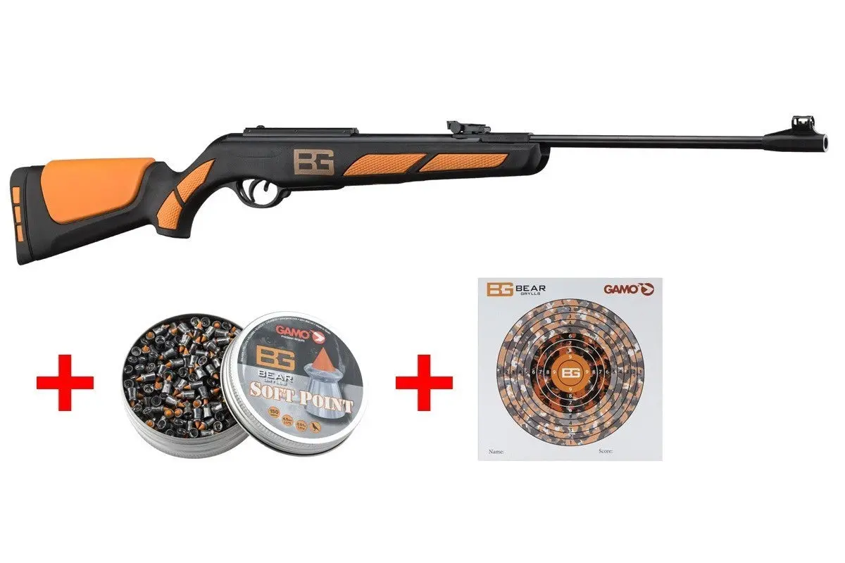 Gamo Bear Grylls Adventure 4.5Mm Air Rifle Set 1