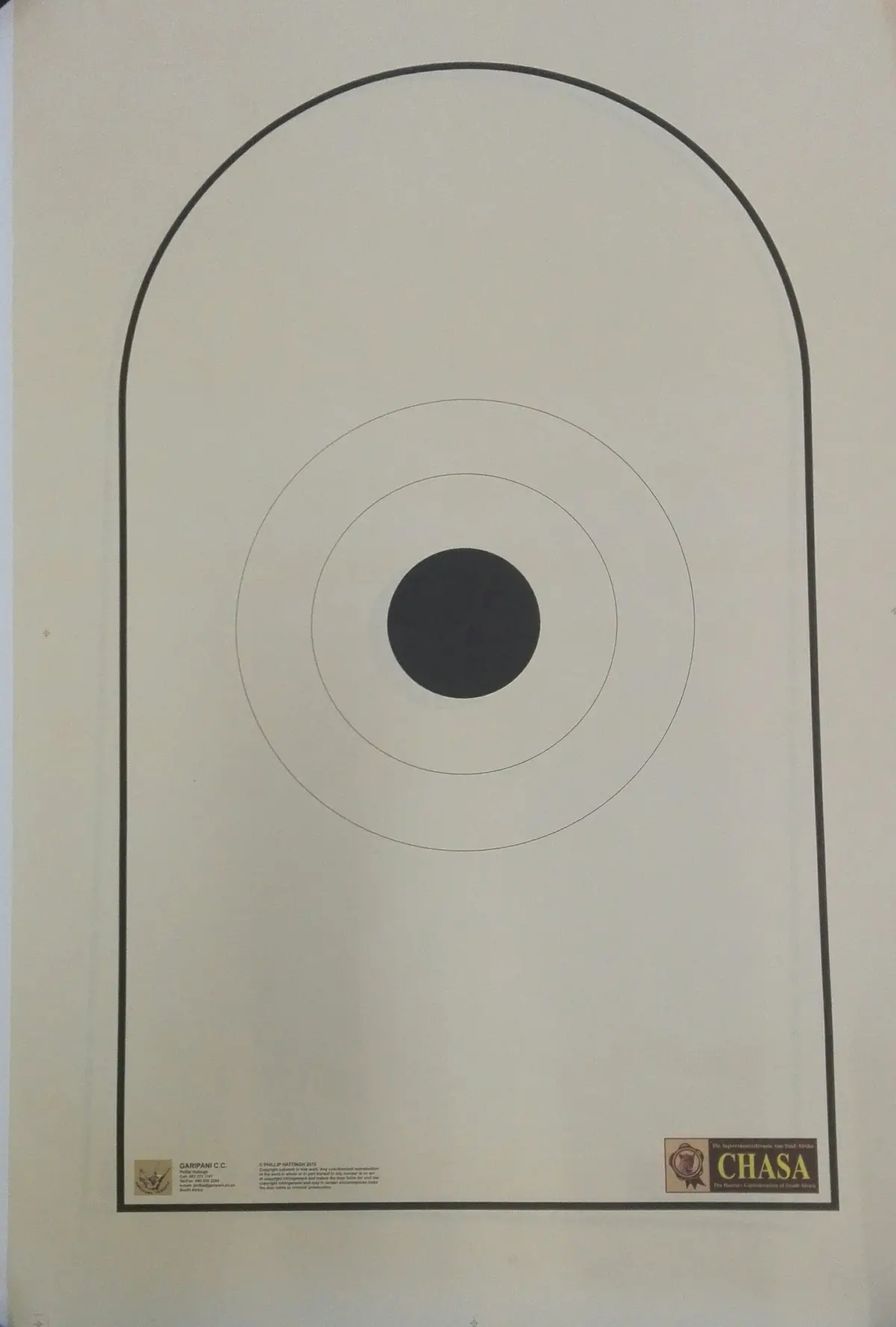 Garipani Bianchi Pistol Target 1
